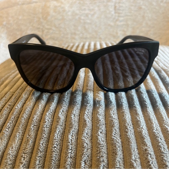CHANEL Accessories - CHANEL Polarized Square CC Sunglasses 5380 Black